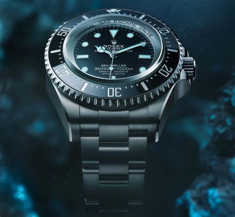 rolex deepsea negro|dive watch.